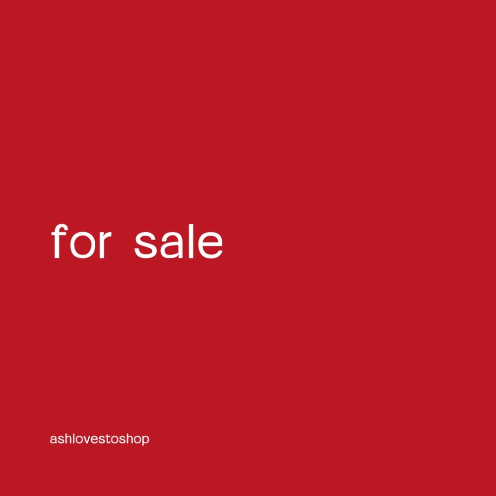 items for sale to follow